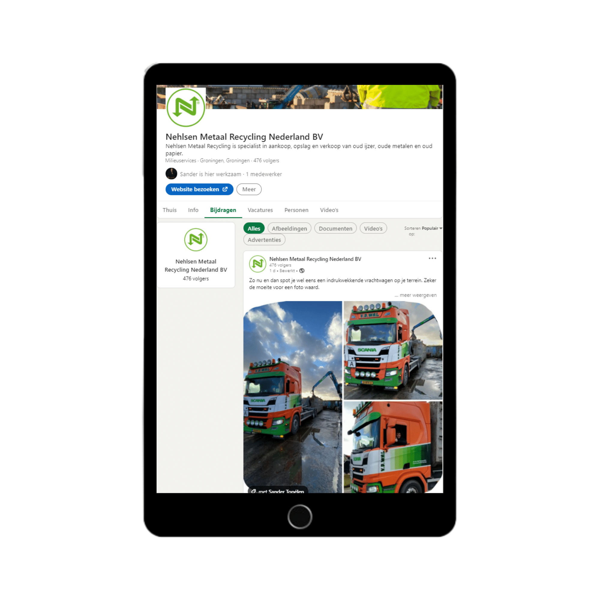Nehlsen Metaalrecycling LinkedIn